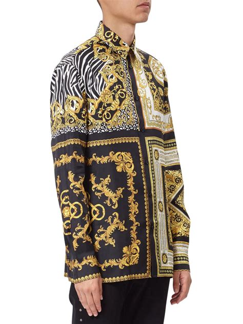 versace indian shirt|Versace latest collection.